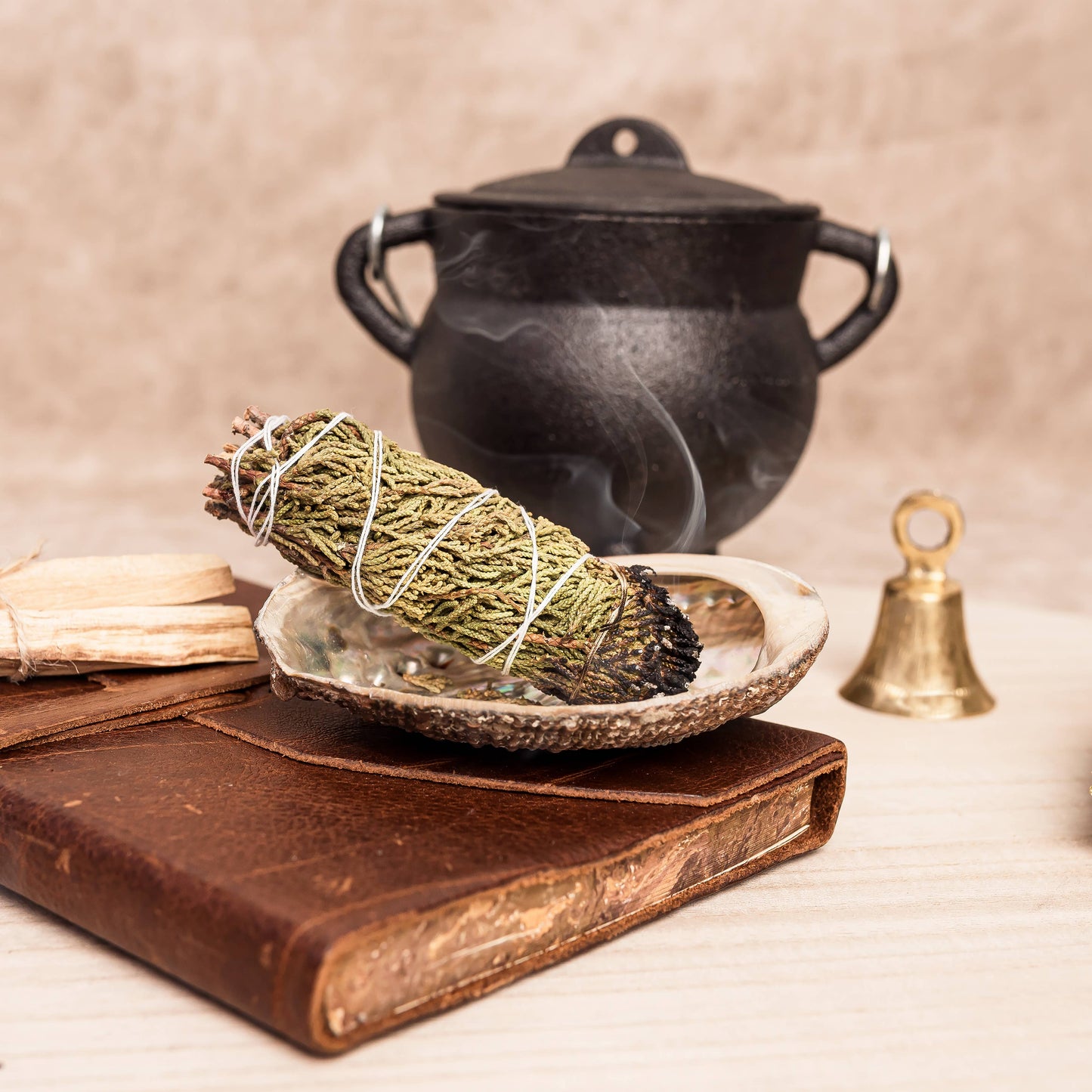 Juniper Herb Wands, Smudge Stick, Smoke Cleansing