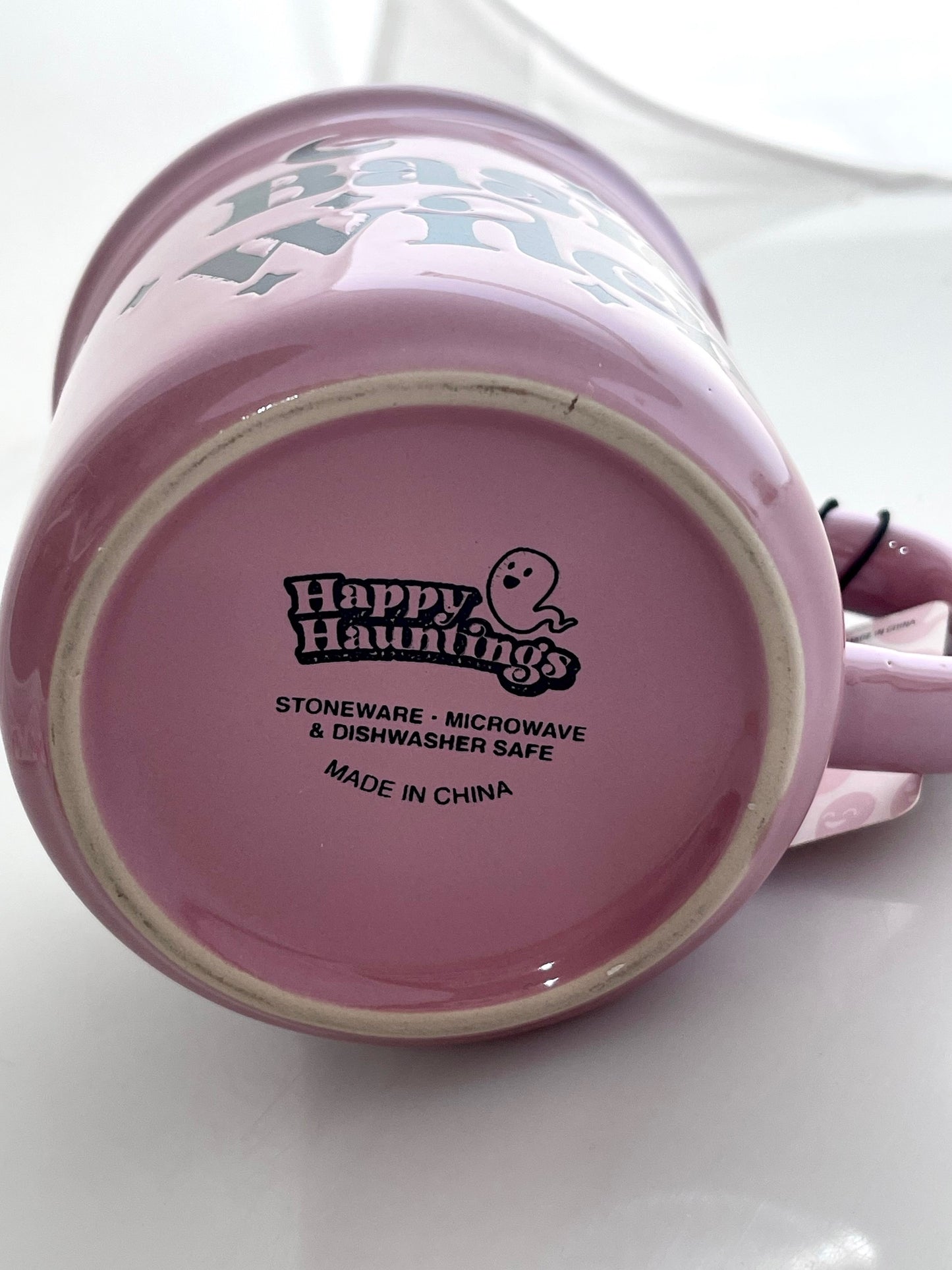 underside view of mug
