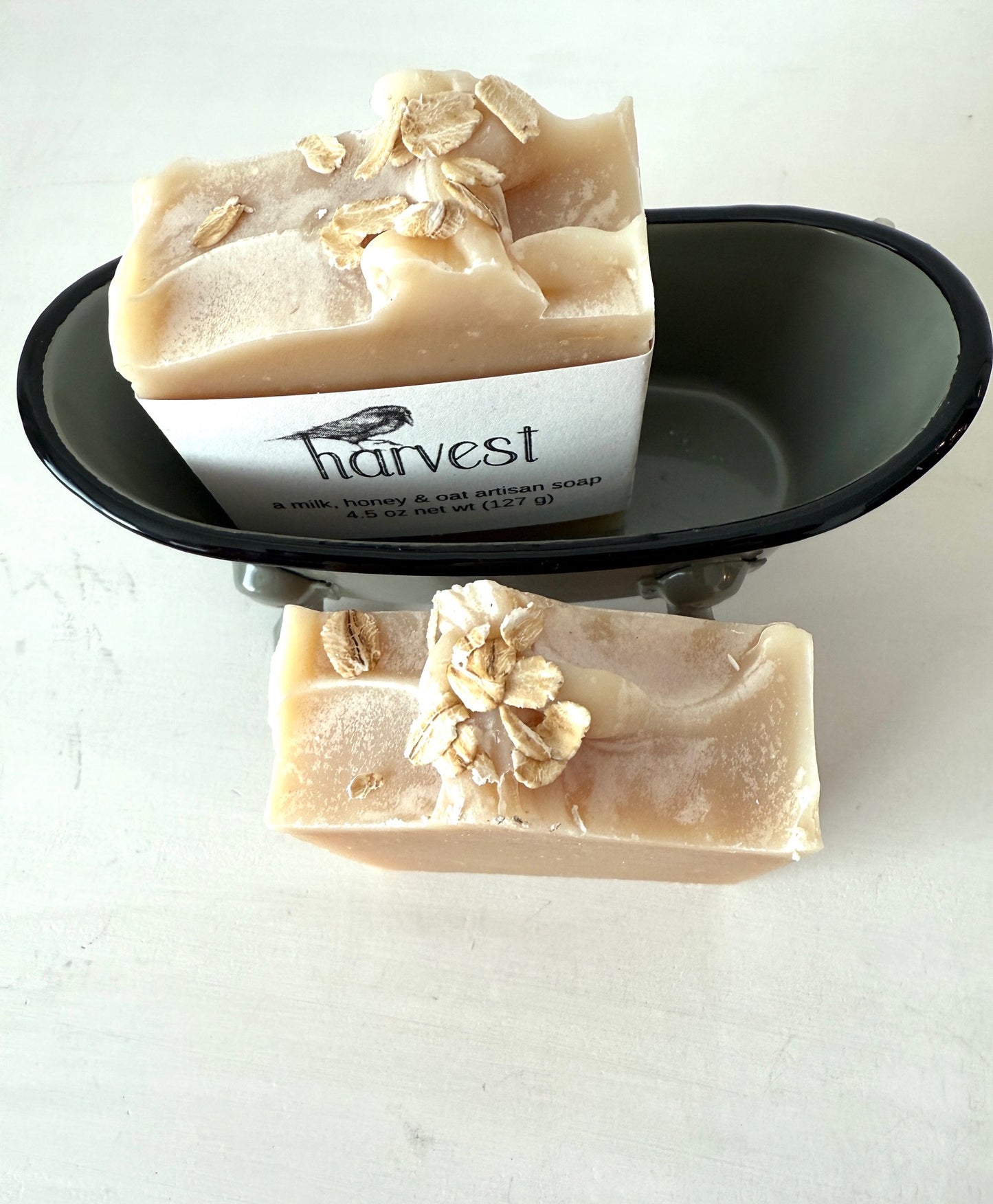 Harvest - A Milk Honey & Oat Artisan Soap - Unscented and Fragrance Free