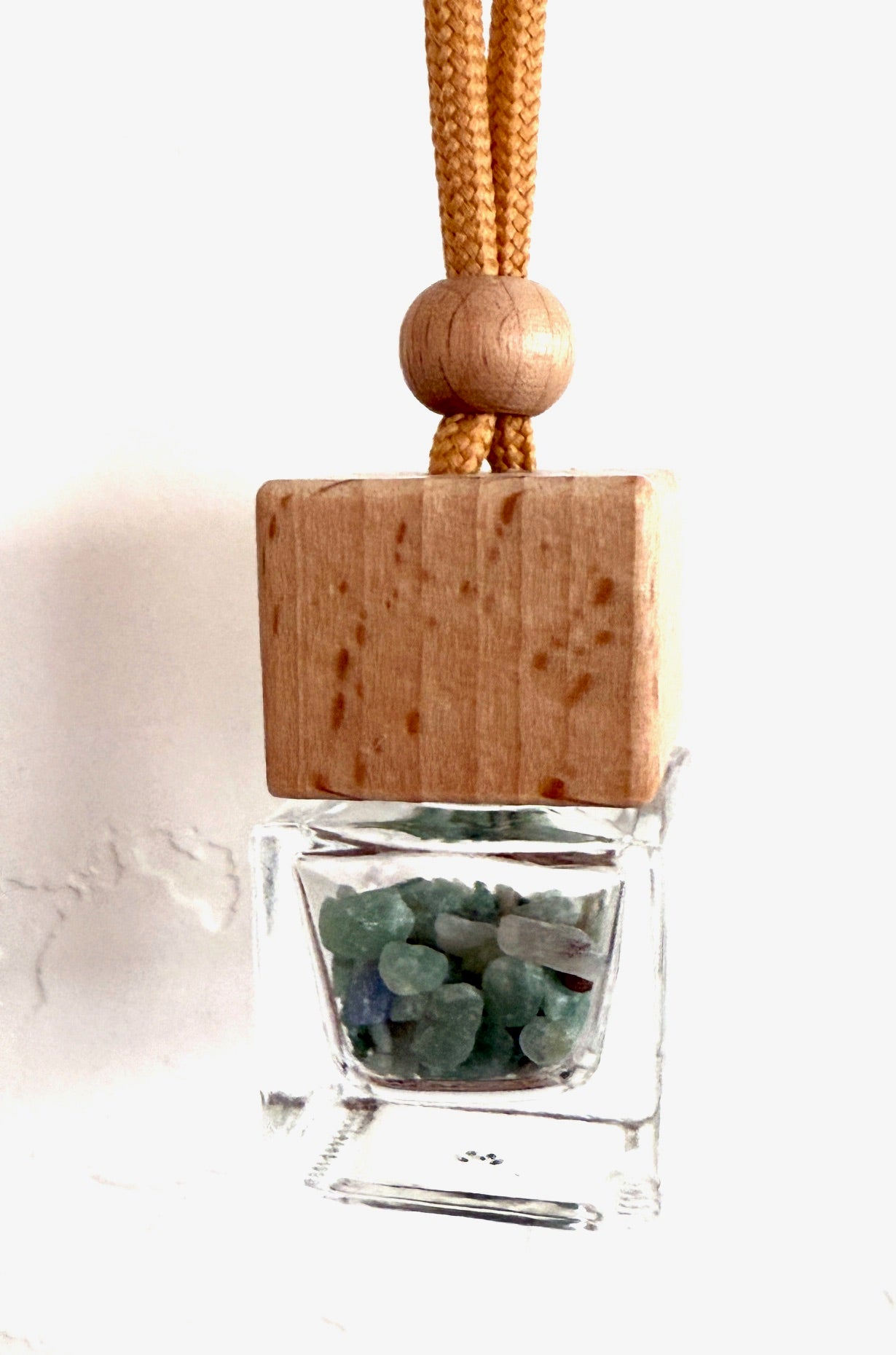Crystal Chip Hanging Car Diffuser - Your choice crystals and fragrance