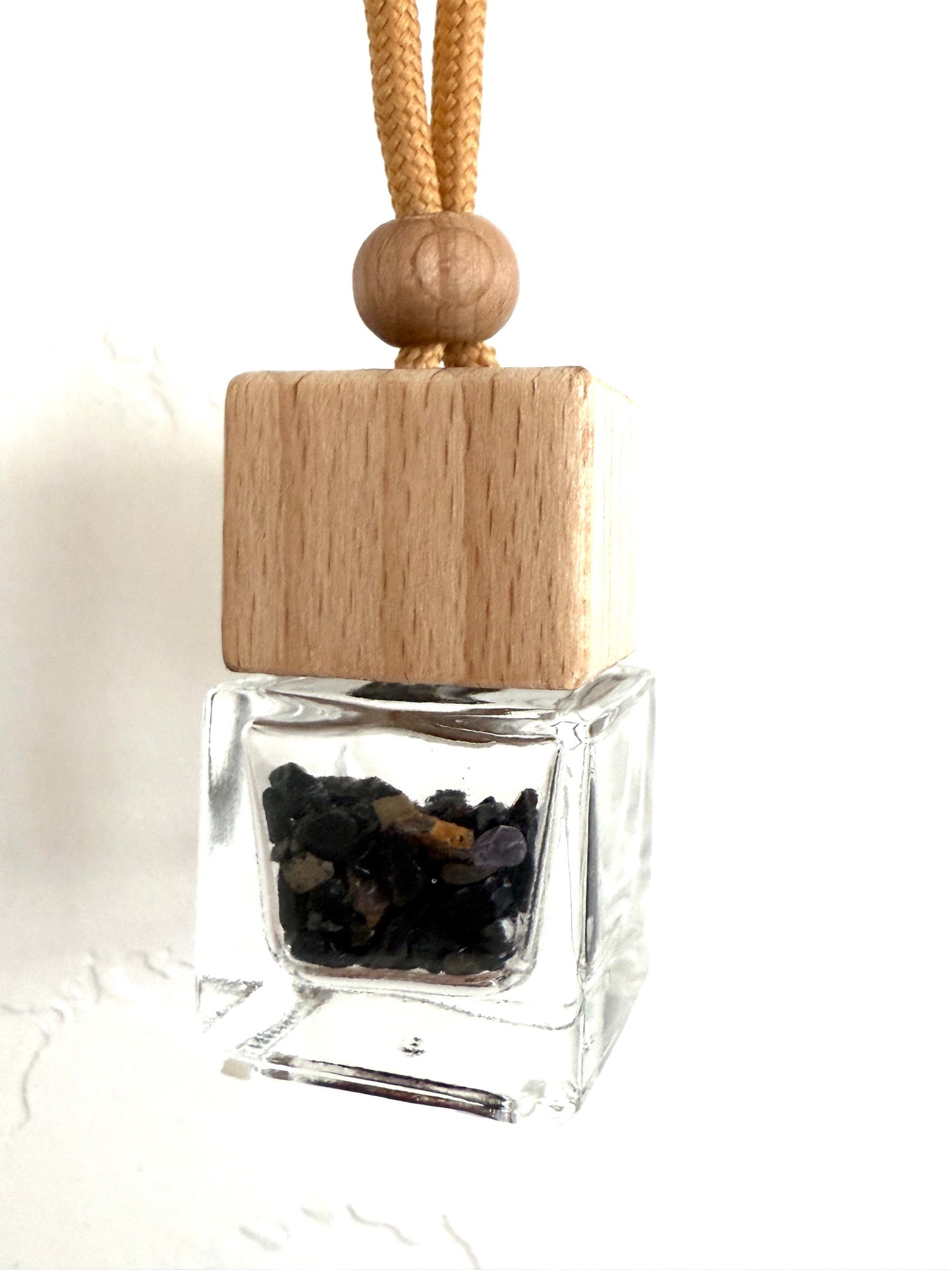 Crystal Chip Hanging Car Diffuser - Your choice crystals and fragrance