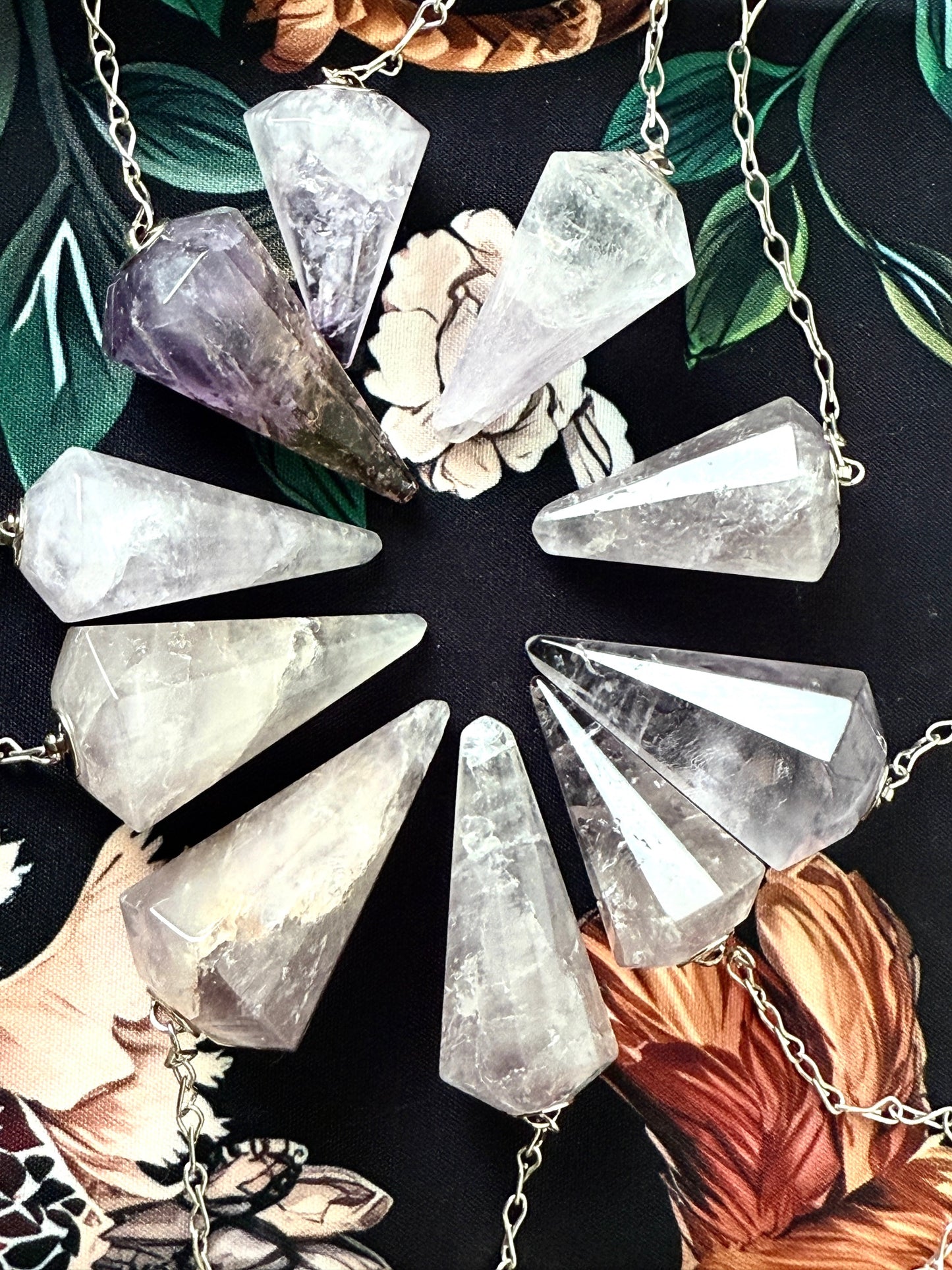 Pendulum - Divination Tool - Gemstone Crystal Pendulum