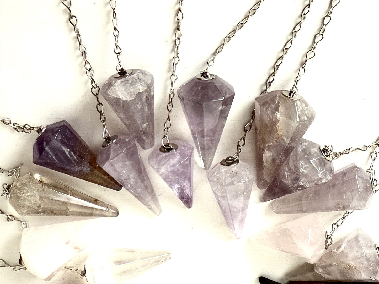 Pendulum - Divination Tool - Gemstone Crystal Pendulum