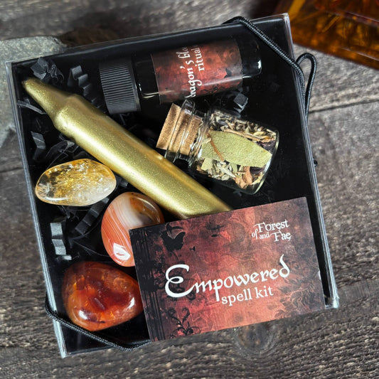Empowered Spell Kit • Courage, Strength, Power, Truth