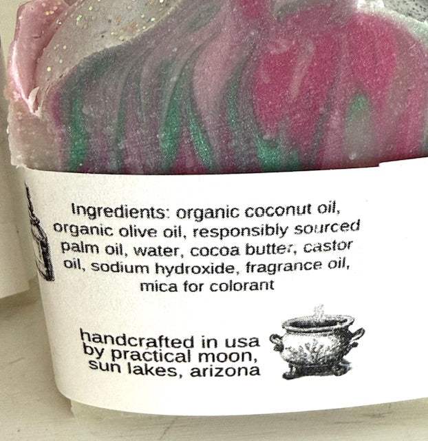 Fae Garden - An Enchanted Apple Rose Fragrance Soap