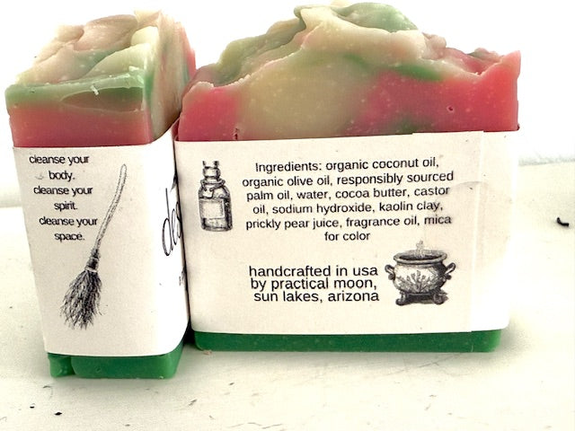 Desert Magic - A Prickly Pear Elixer Soap