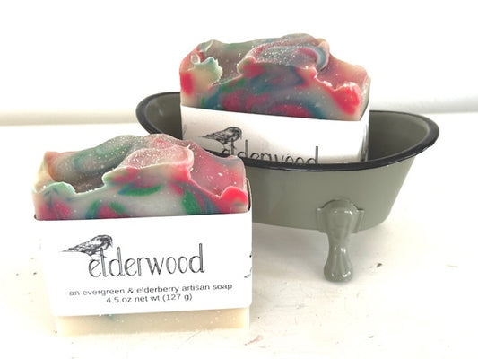 Elderwood - An Evergreen and Elderberry Artisan Soap - Fragrance