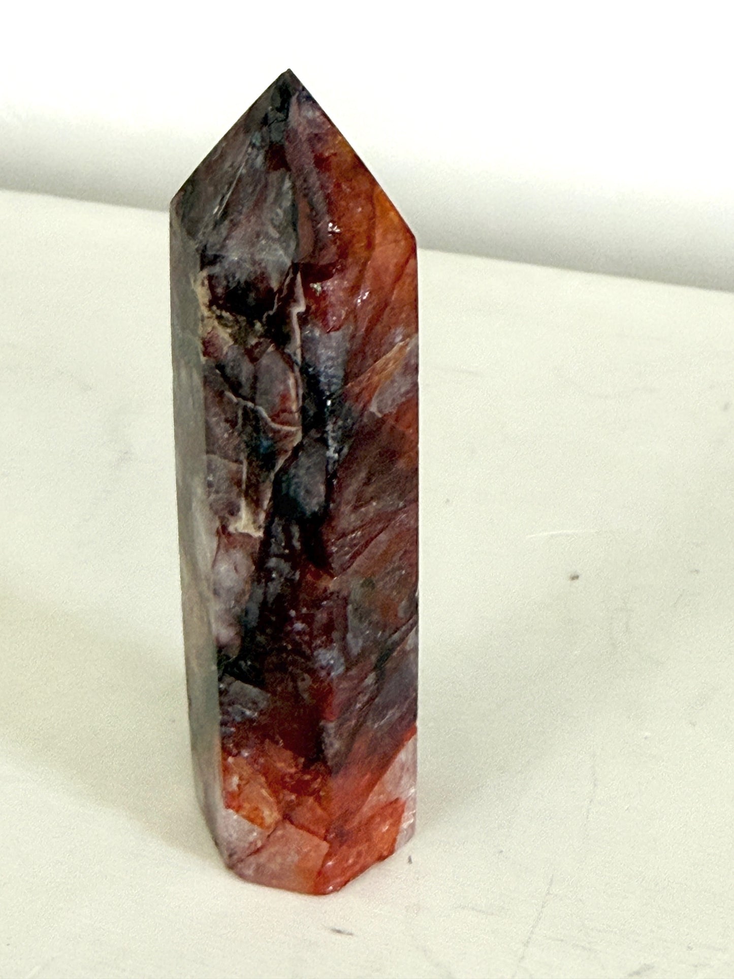 Fire Agate Towers — Crystals for Protection, Courage & Inner Fire