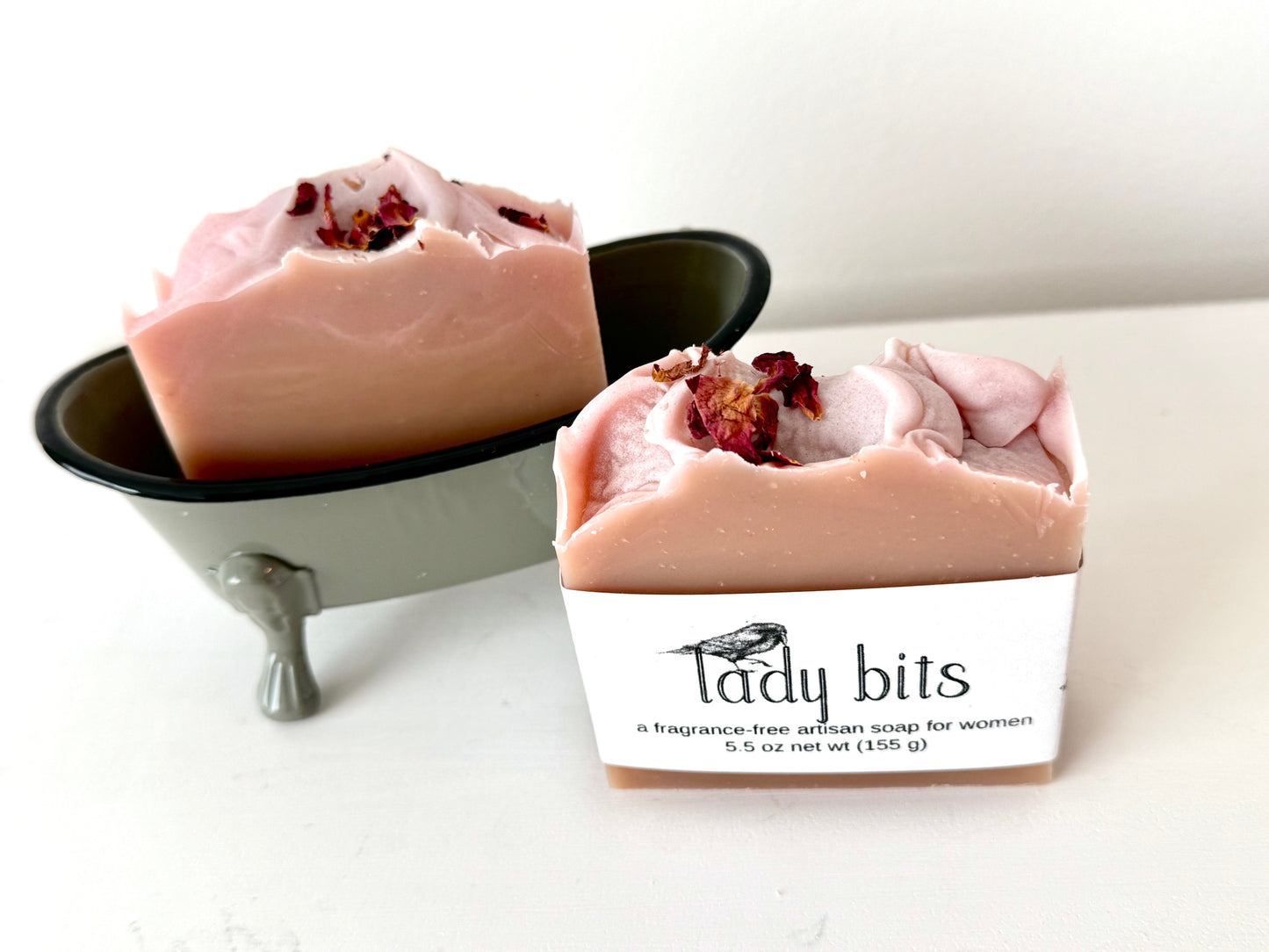 Lady Bits - Naturally Balanced Care for Women - A Fragrance Free Unscented Artisan Soap