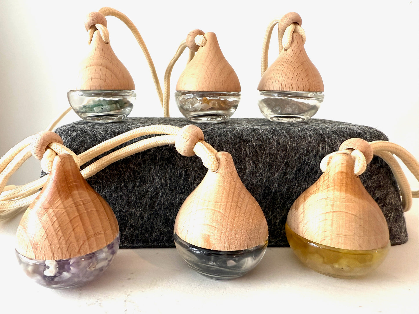 Crystal Infused Car Diffuser - your choice of crystal and fragrance