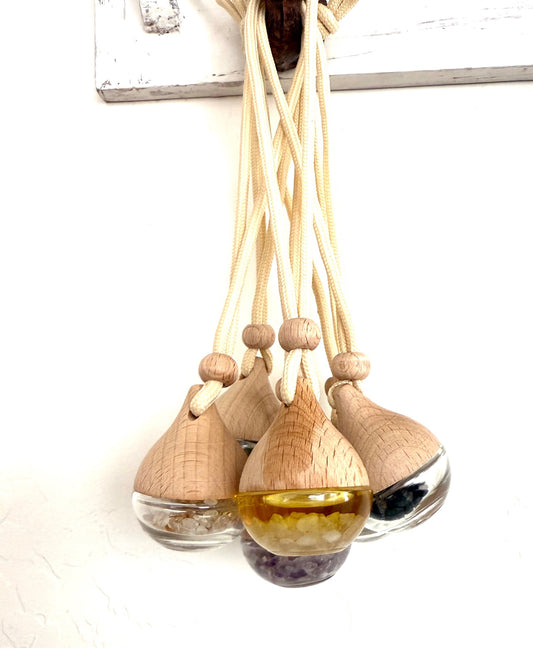 Crystal Infused Car Diffuser - your choice of crystal and fragrance