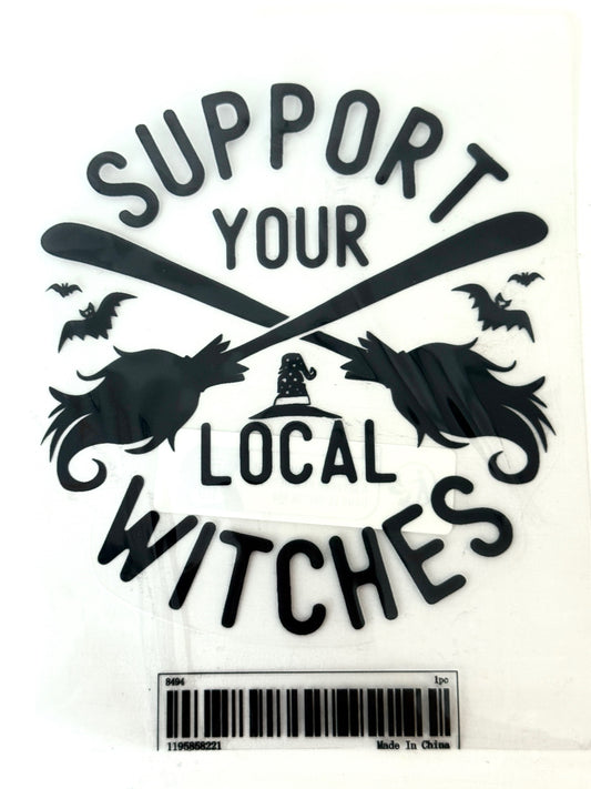 Support Your Local Witches Sticker for Car, Laptop, Mug