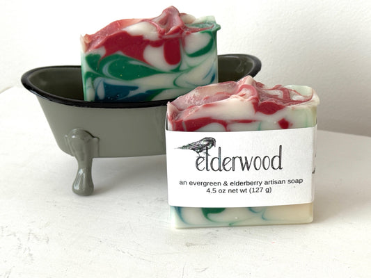 Elderwood - An Evergreen and Elderberry Artisan Soap - Fragrance