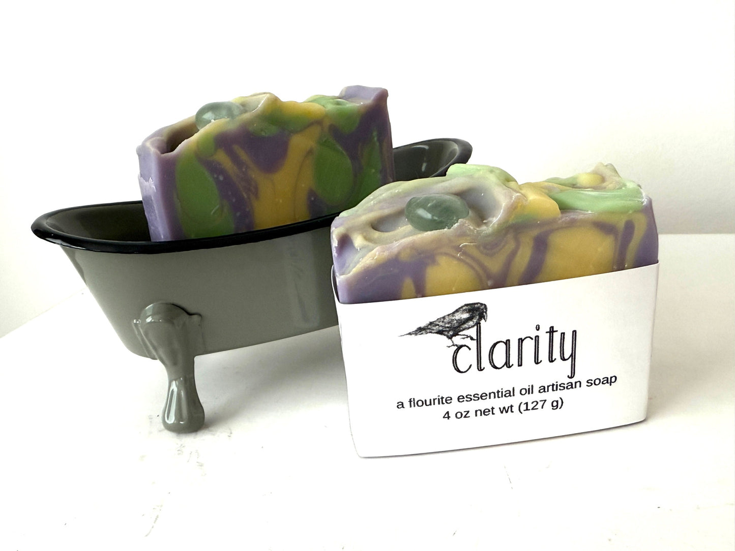 Clarity - A Flourite and Essential Oil Artisan Soap