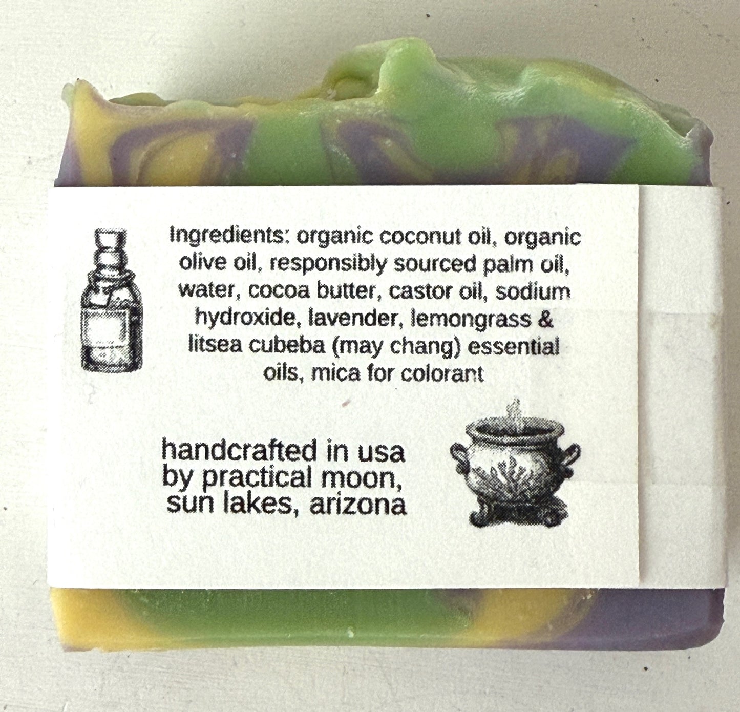 Clarity - A Flourite and Essential Oil Artisan Soap