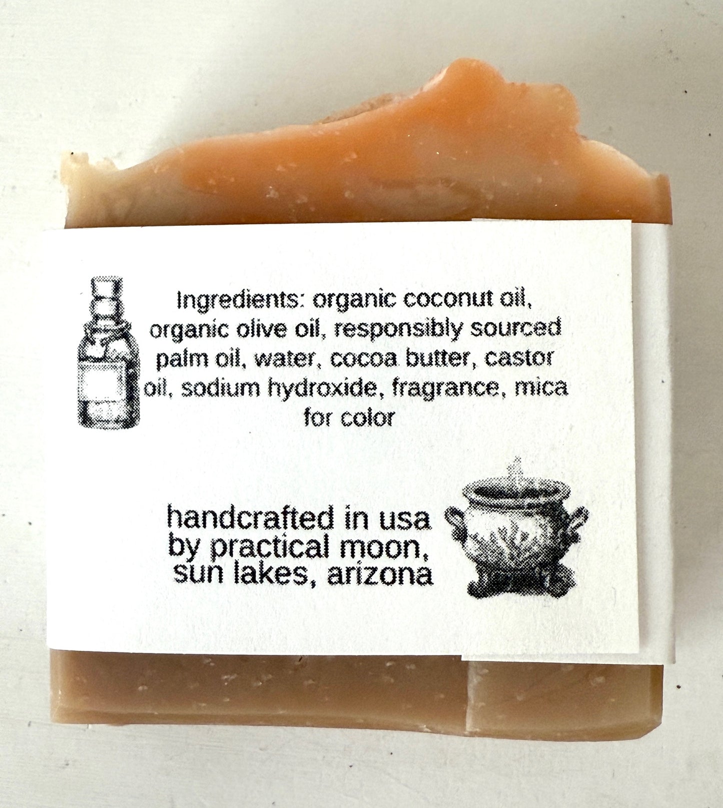 Gilded Pumpkin - A Pumpkin & Fig Fragrance Artisan Soap - Handmade