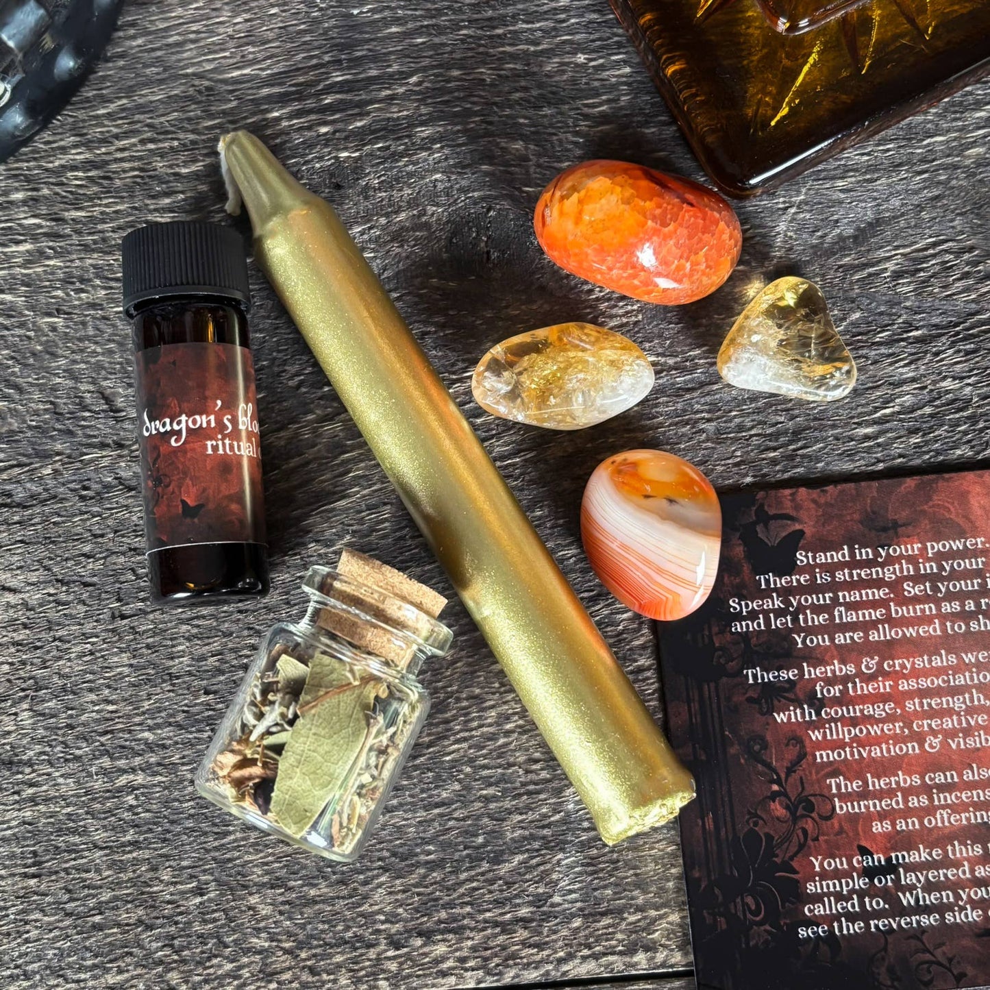 Empowered Spell Kit • Courage, Strength, Power, Truth